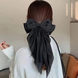 Elegant Ribbon Bowknot Hair Clip for Women