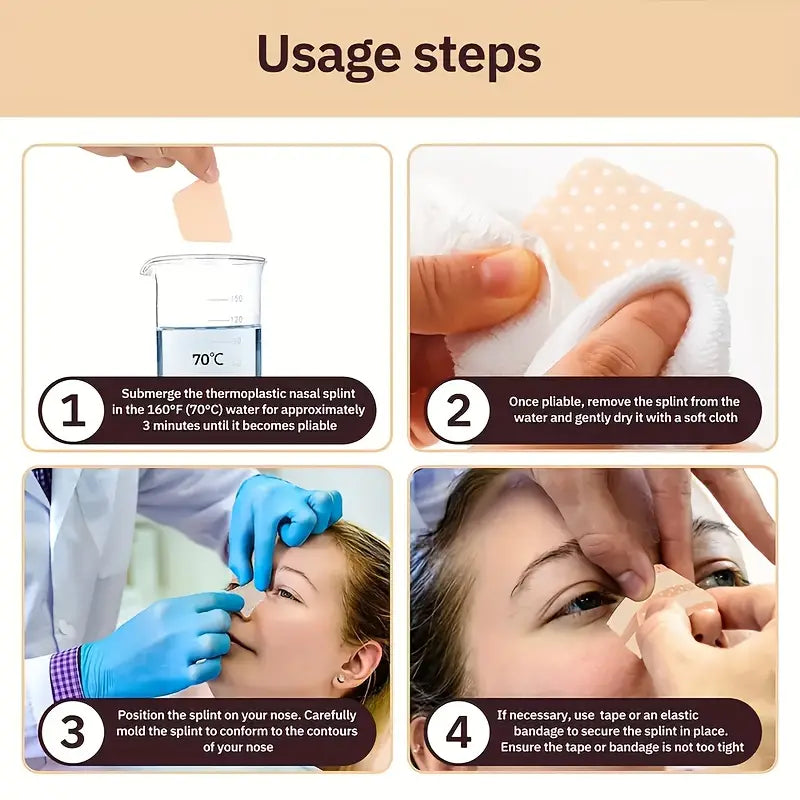 Breathable Thermoplastic Nose Lift & Corrector