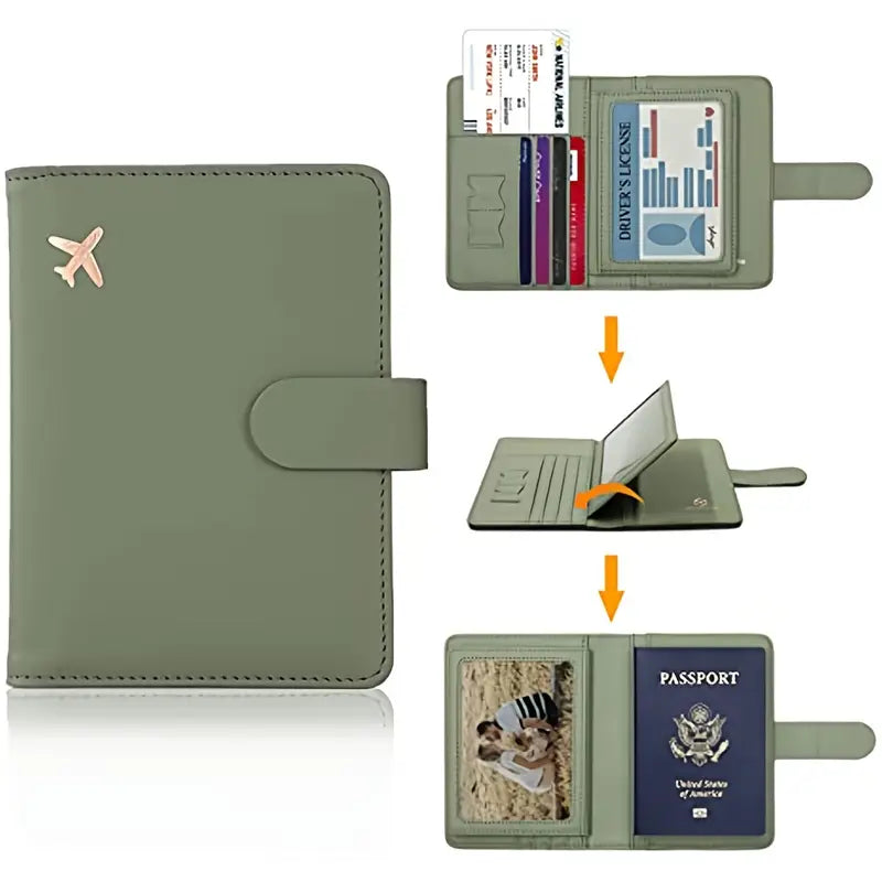 Portable travel passport Cover