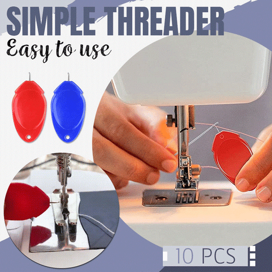 (Pack of 12) Automatic Sewing Needle Threader