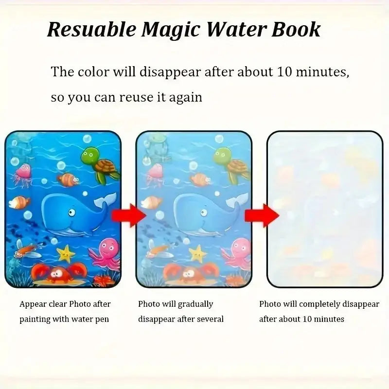 Reusable Watercolor Activity Book