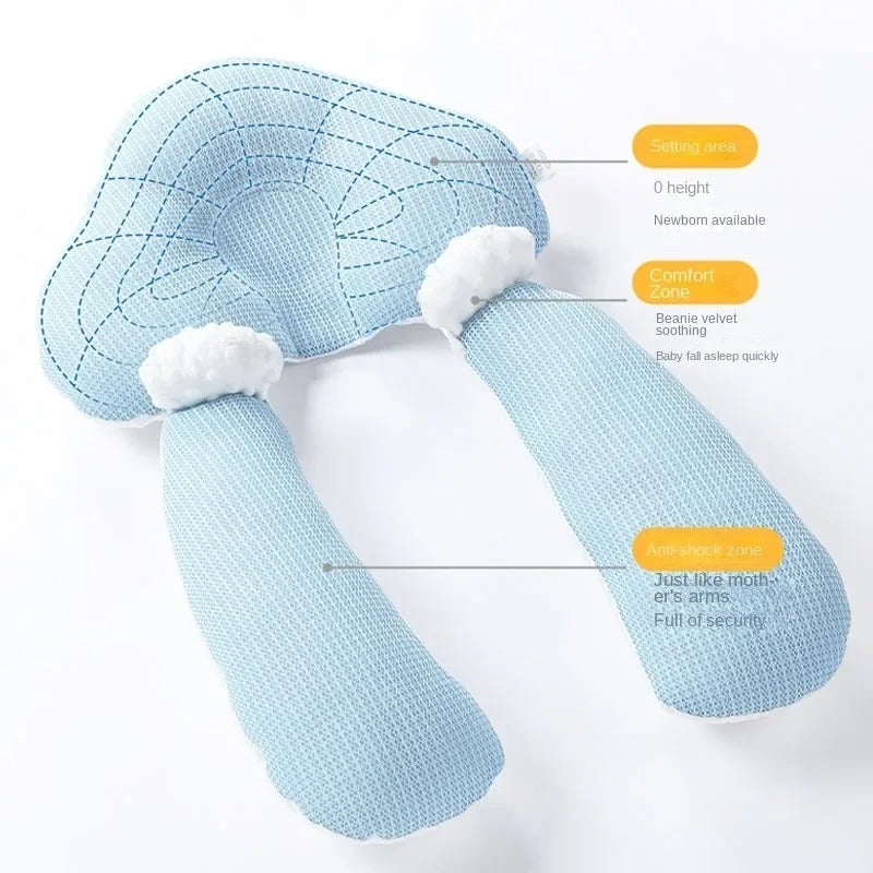 Double Sided Breathable Comfort Pillow for Newborn Babies Sleeping