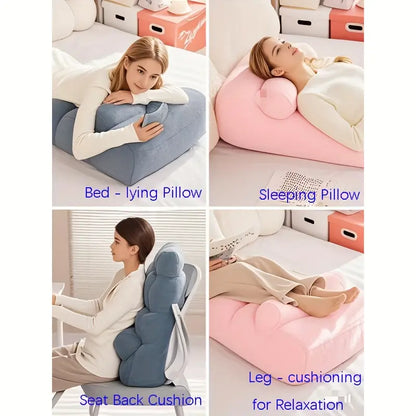 Ergonomic Bed Headrest Pillow