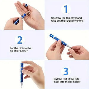 8-in-1 Magnetic Multi-Tool Screwdriver