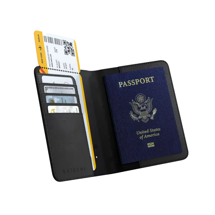 Vegan-Leather Passport Cover