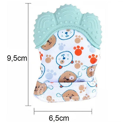 Newborns Baby Silicone Molar Teether Gloves