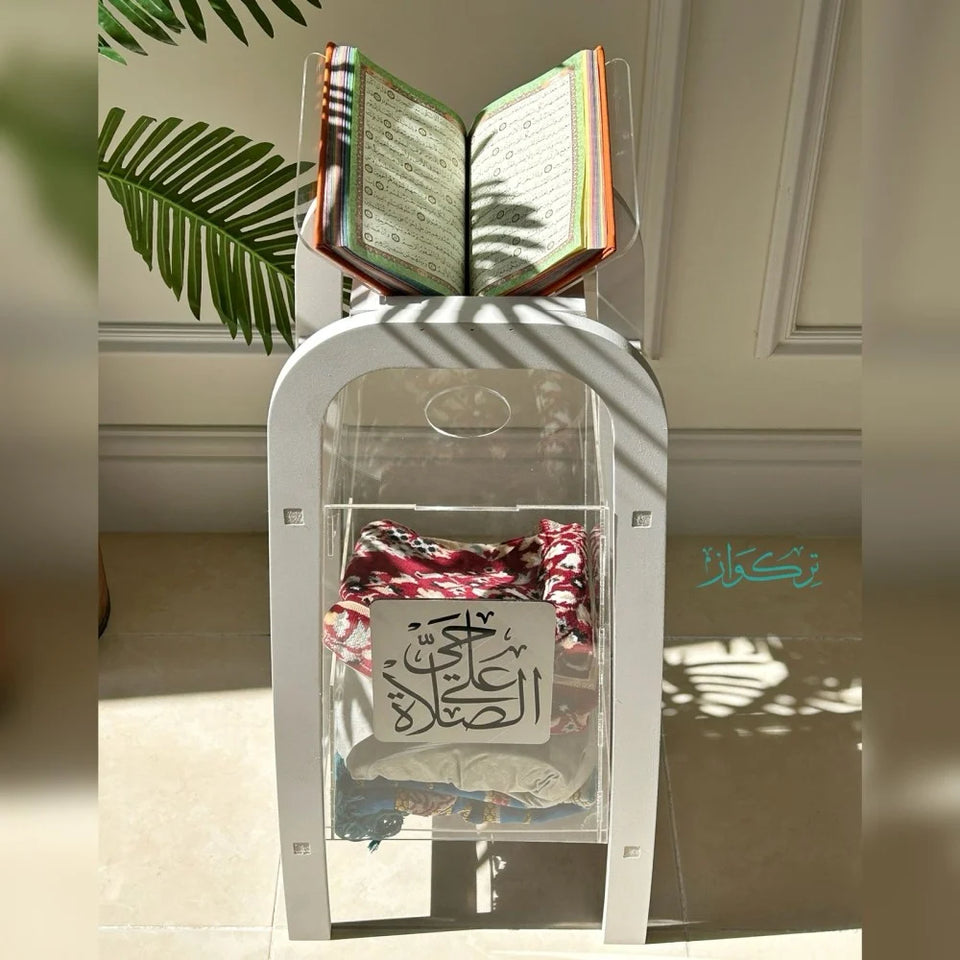 Carpet Organizer, Qur’an Stand, And Incense Burner