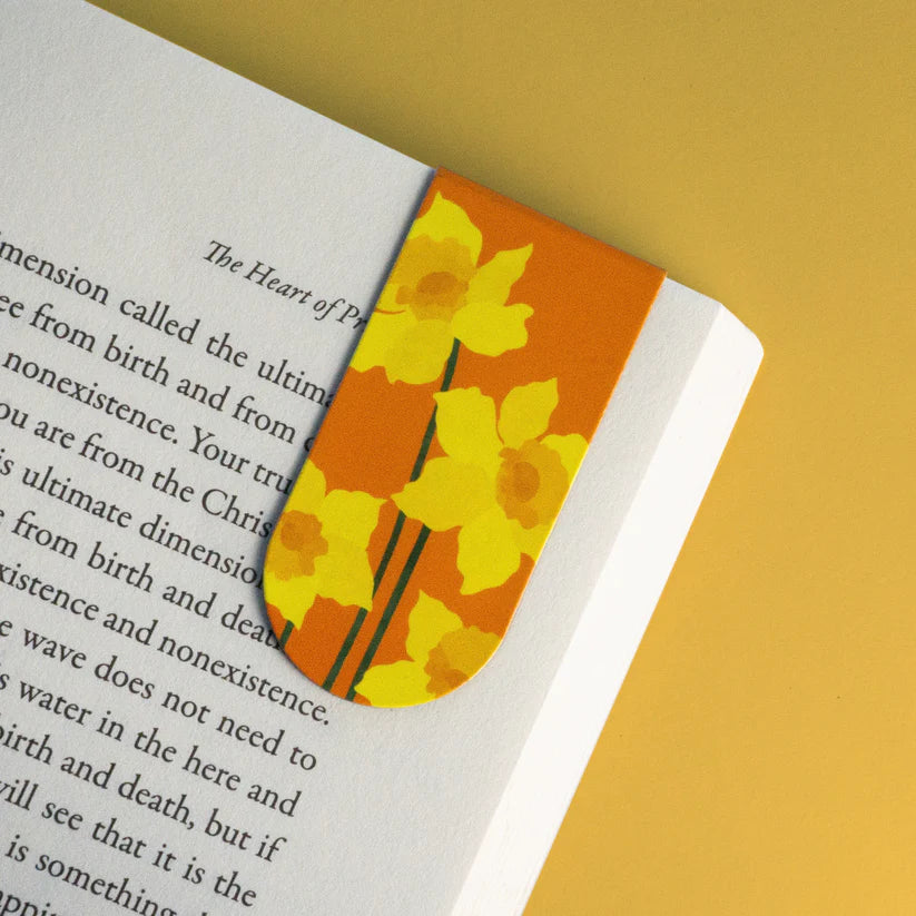Primary Blooms magnetic bookmark