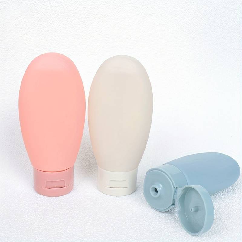 3pcs portable silicon travel bottles