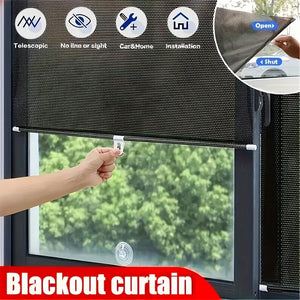 Automatic Retractable Roller Blinds sun sheild For Window