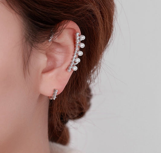 Butterfly Earrings Non Pierced Ear Clips Female