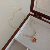 Gold Plated Titanium Steel Necklace