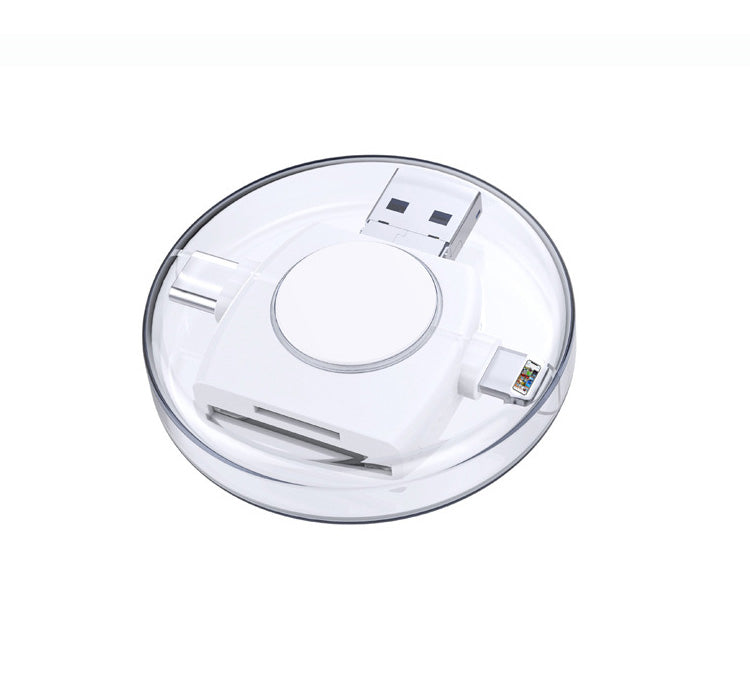 4 in 1 Card Reader Type C Micro USB iPhone Adapter