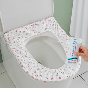 (Pack of 5)Non-Woven Disposable Toilet Seat Cover