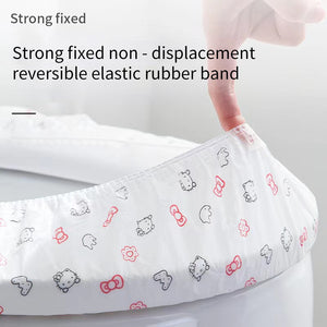 (Pack of 5)Non-Woven Disposable Toilet Seat Cover