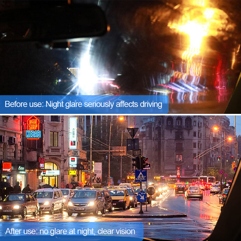 Car Glass Cleaner Stubborn Oil