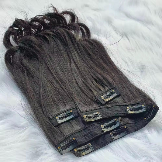 Lace Clip In Hair Extensions Wave
