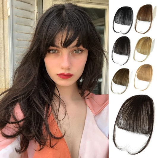 Human Hair Clip-In Extension Fringe
