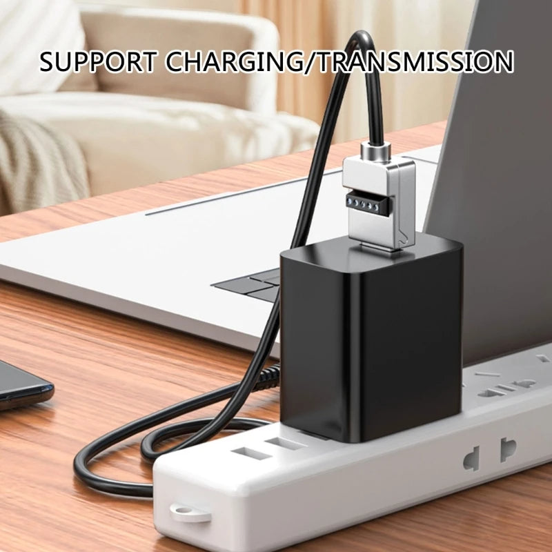 USB Solderless Connector Metal Case