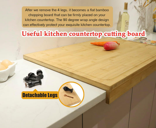 Pure Wooden Chopping Board And Stovetop Cover