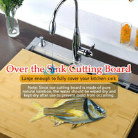 Pure Wooden Chopping Board And Stovetop Cover