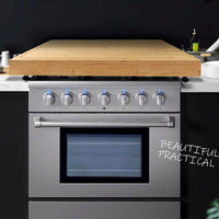 Pure Wooden Chopping Board And Stovetop Cover