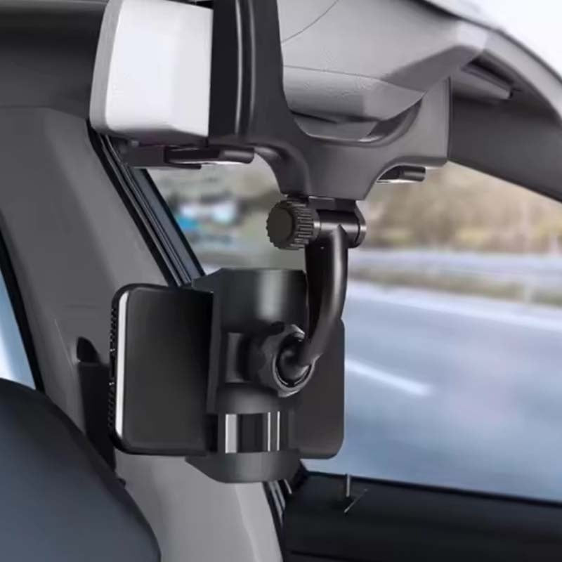 Car Rear View Mirror Phone Holder