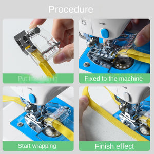 Adjustable Bias Tape Binding Foot