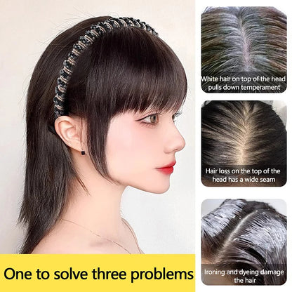 Women's One-Piece Wig With Bangs