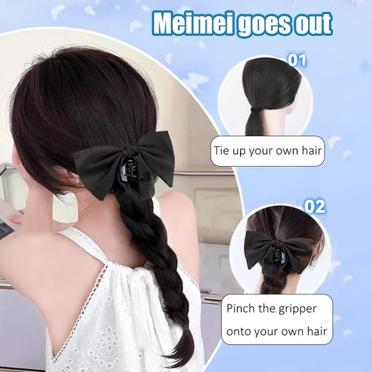 Clip-On Ponytail Extension Set