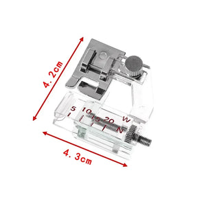 Adjustable Bias Tape Binding Foot