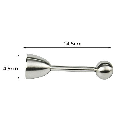 Kitchen Stainless Steel Egg Topper
