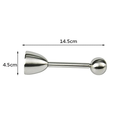 Kitchen Stainless Steel Egg Topper