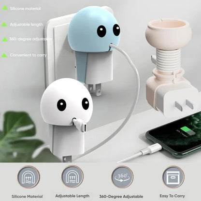 Cartoon Portable Data Cable Winder