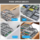 Multi-Layer Expandable Makeup Drawer & Jewelry Organizer