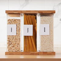 Bamboo Food Dispenser and Storage Container