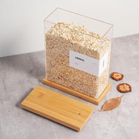 Bamboo Food Dispenser and Storage Container