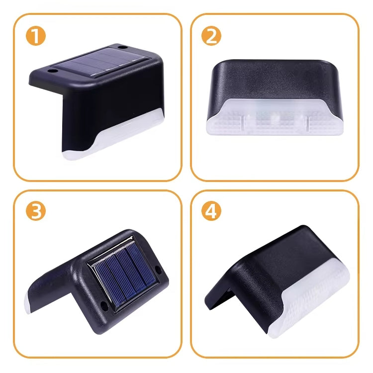 LED Waterproof Solar Fence Lights Outdoor(Pack of 2)