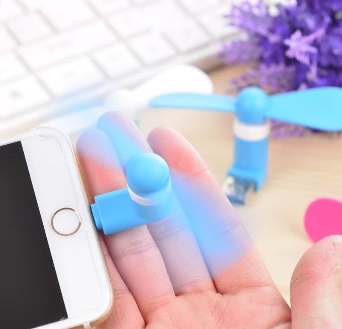 2-in-1 Mini USB Fan