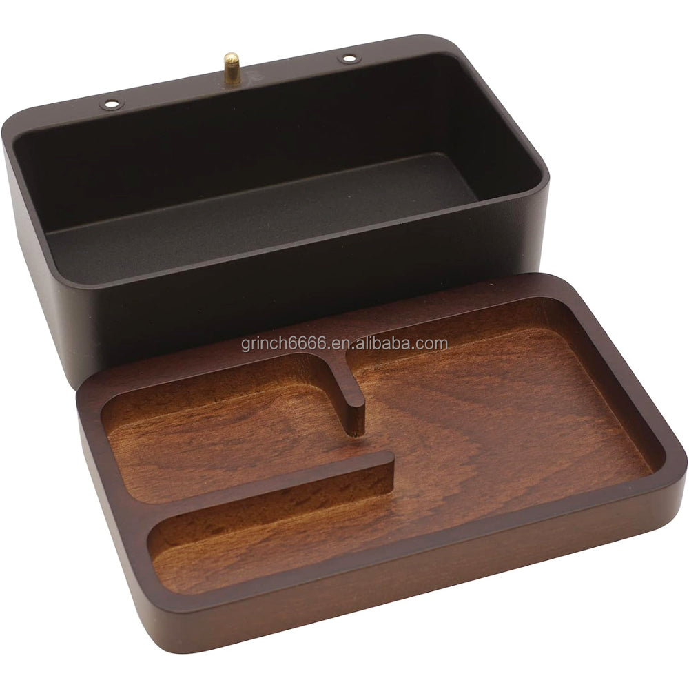 Rotating Wooden Organizer Tray