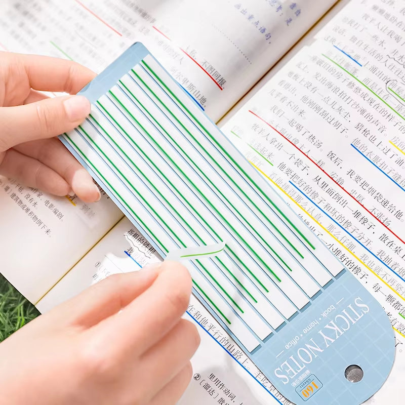 Transparent Sticky Page Markers Tabs Highlighter Strips