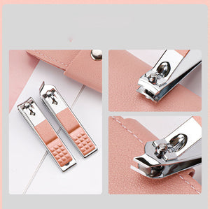 Stainless Steel Nail Clippers Manicure Tools Set