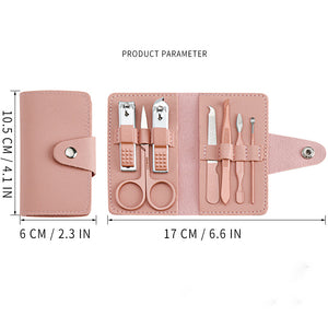 Stainless Steel Nail Clippers Manicure Tools Set