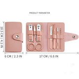 Stainless Steel Nail Clippers Manicure Tools Set