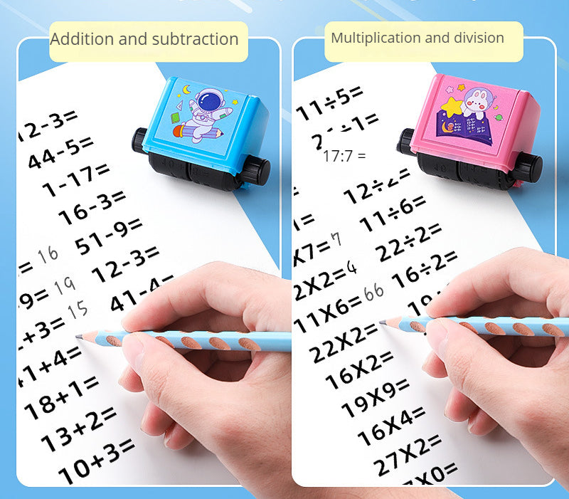 Mathematics Roller Stamp