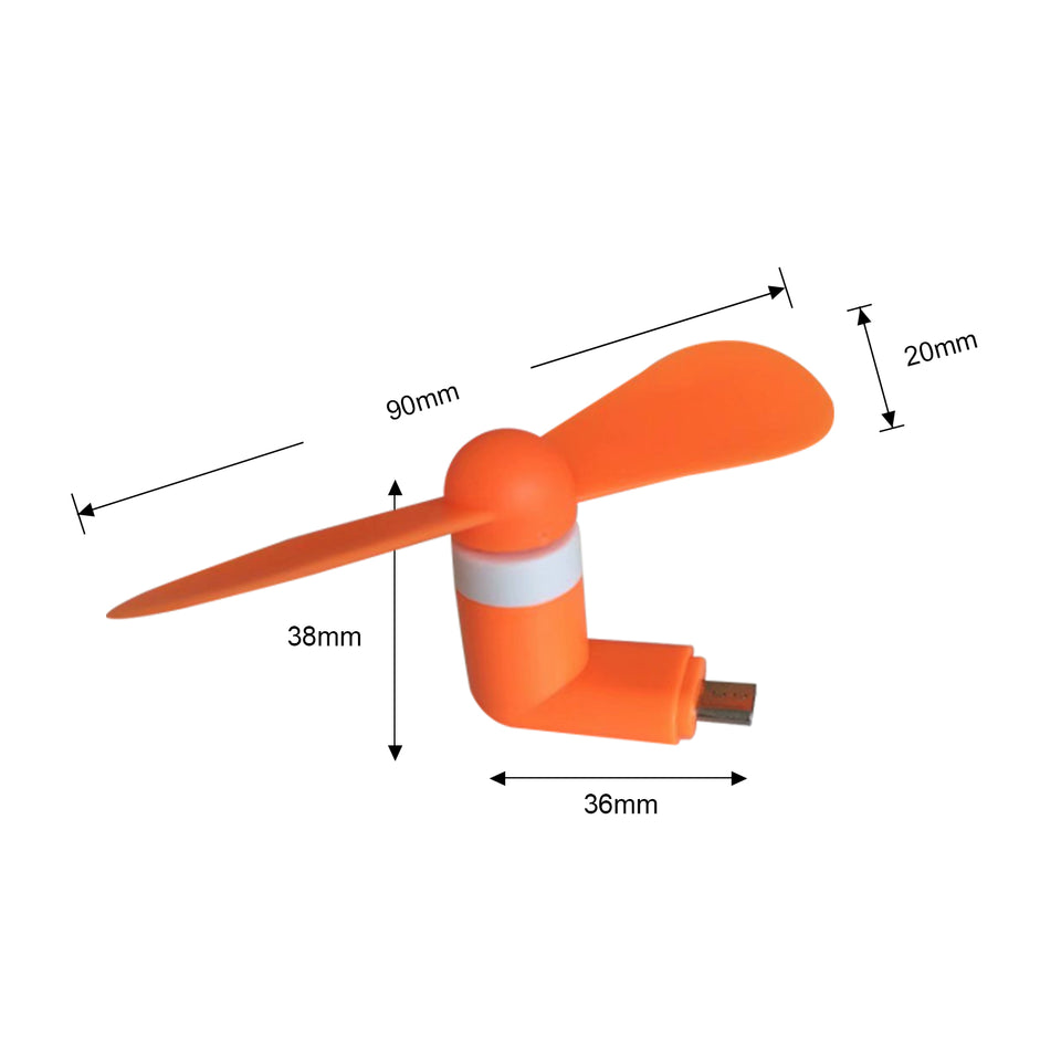 2-in-1 Mini USB Fan