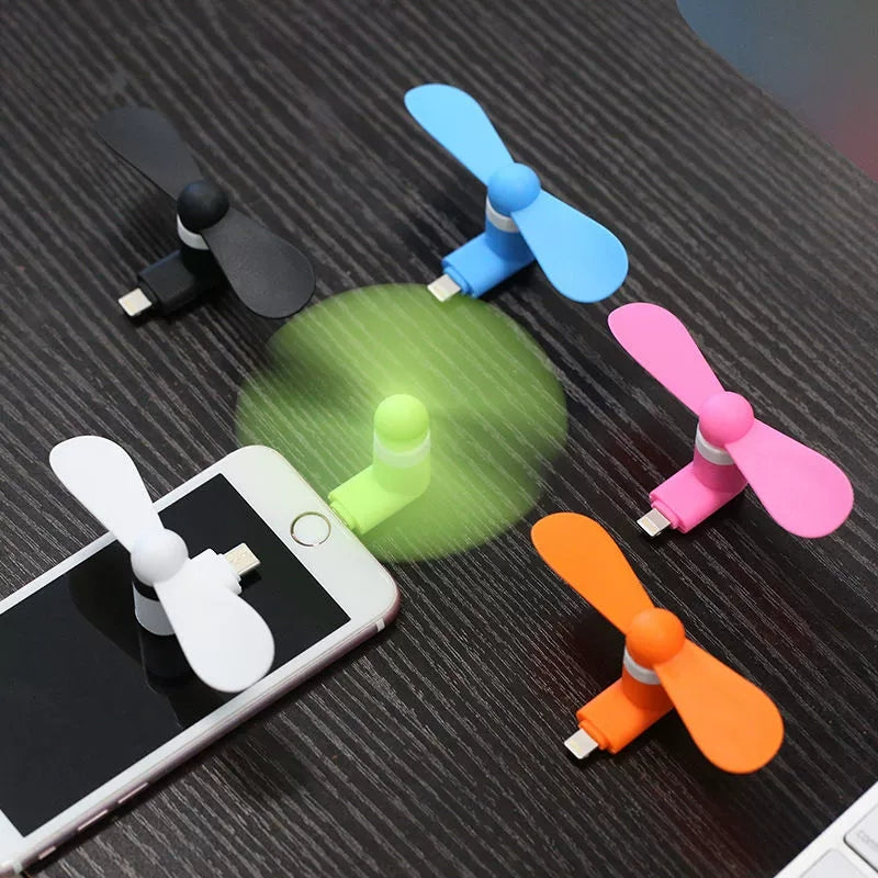 2-in-1 Mini USB Fan