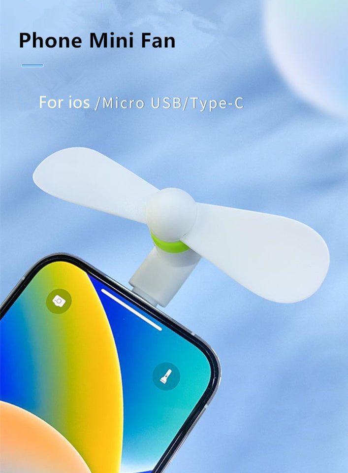 2-in-1 Mini USB Fan