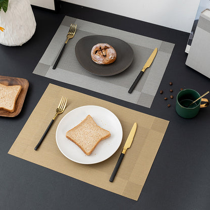 No-Slip Vinyl Coffee Table Placemats For Dining Table
