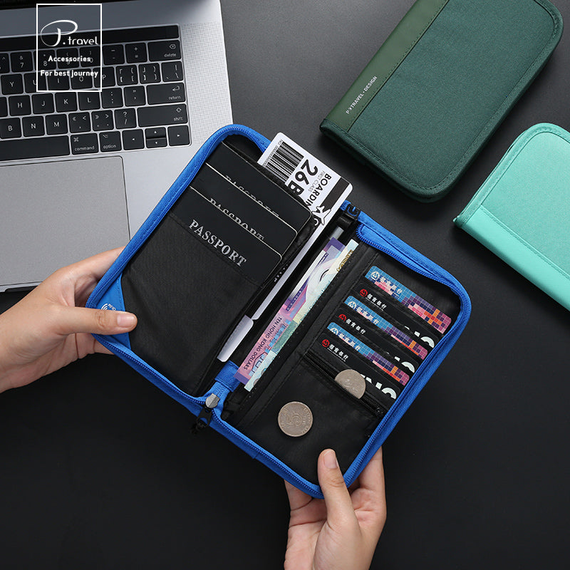 RFID Blocking Travel Wallet